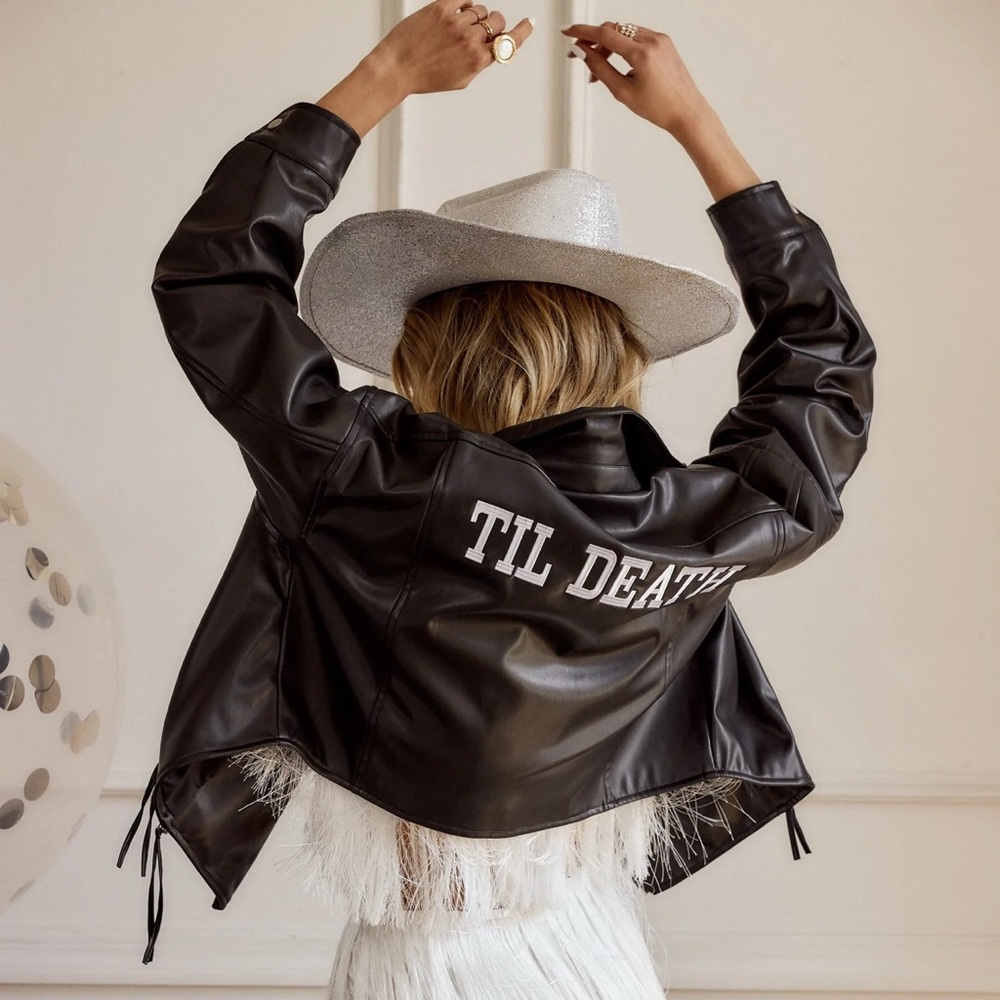 12th Tribe Til Death Jacket - Vegan Leather